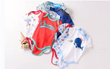 2-Piece Baby Romper Set – Soft Summer Bodysuit for Newborn Boys & Girls (0–12 Months)