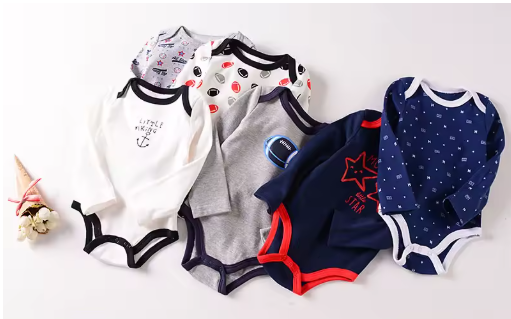 2-Piece Baby Romper Set – Soft Summer Bodysuit for Newborn Boys & Girls (0–12 Months)