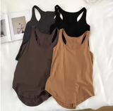 Women's Irregular Loose Tank Top – Casual Sleeveless Summer Vest