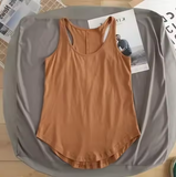 Women's Irregular Loose Tank Top – Casual Sleeveless Summer Vest