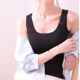 Women's Ice Silk Slim Vest – Soft Stretchy Undershirt Tank Top