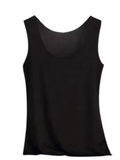 Women's Ice Silk Slim Vest – Soft Stretchy Undershirt Tank Top