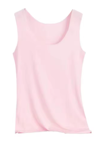 Women's Ice Silk Slim Vest – Soft Stretchy Undershirt Tank Top