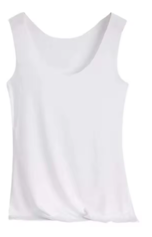 Women's Ice Silk Slim Vest – Soft Stretchy Undershirt Tank Top