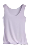 Women's Ice Silk Slim Vest – Soft Stretchy Undershirt Tank Top