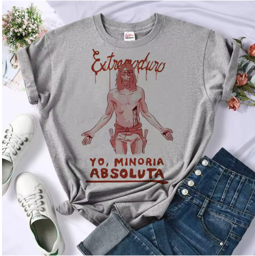 Extremoduro-Inspired Funny T-Shirt – Bold Streetwear for Women