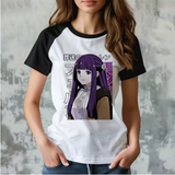 Frieren-Inspired Harajuku T-Shirt – Funny & Stylish Comic Top for Women