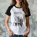 Frieren-Inspired Harajuku T-Shirt – Funny & Stylish Comic Top for Women