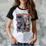 Frieren-Inspired Harajuku T-Shirt – Funny & Stylish Comic Top for Women