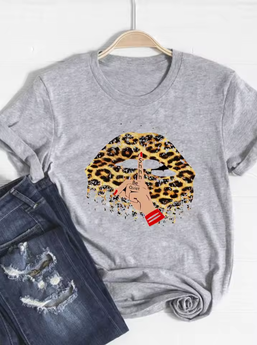 Floral Bee Graphic T-Shirt – Cute & Casual Summer Top for Women