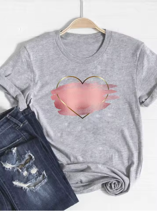 Cactus Cartoon Graphic Tee – Fun & Fresh Summer Vibes