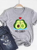 Cactus Cartoon Graphic Tee – Fun & Fresh Summer Vibes