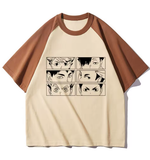 Haikyuu-Inspired Pastel Tee – Vintage Vibes & Volleyball Energy