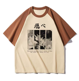 Haikyuu-Inspired Pastel Tee – Vintage Vibes & Volleyball Energy