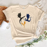 Fourth Wing Manga-Inspired T-Shirt – 2000s Comic Style Tee for Women
