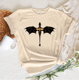 Fourth Wing Manga-Inspired T-Shirt – 2000s Comic Style Tee for Women