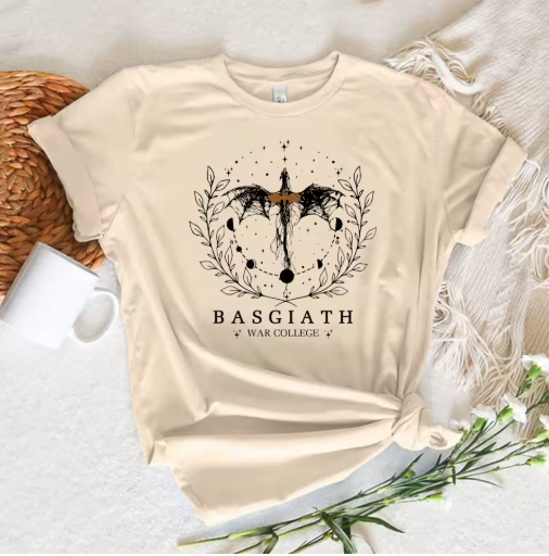 Fourth Wing Manga-Inspired T-Shirt – 2000s Comic Style Tee for Women
