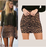Leopard Print Mini Skirt – Trendy & Chic Summer Style for Women