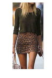 Leopard Print Mini Skirt – Trendy & Chic Summer Style for Women