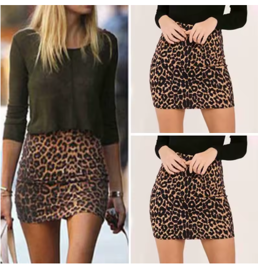 Leopard Print Mini Skirt – Trendy & Chic Summer Style for Women