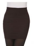 Elegant High Waist Pleated Mini Skirt – Summer Office Style for Women