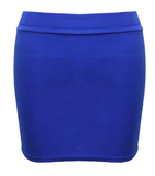 Trendy Candy-Colored High Waist Mini Skirt – Korean Chic Style