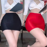 Bold & Chic High Waist Sheer Mini Skirt – Statement Style for Women
