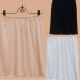 Soft Satin Half Slip Skirt – Stretch Fit Comfort for Women