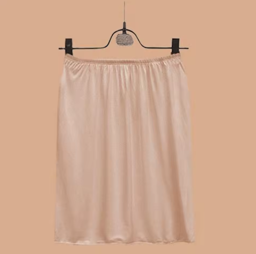 Soft Satin Half Slip Skirt – Stretch Fit Comfort for Women