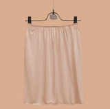Soft Satin Half Slip Skirt – Stretch Fit Comfort for Women