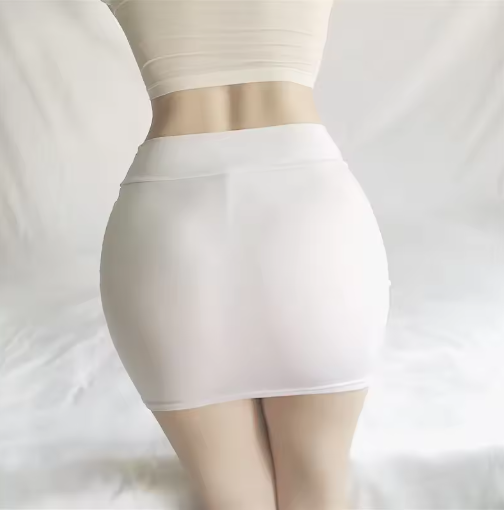NEWFUNJOIN High Waist Bodycon Mini Skirt – Sleek Party Look