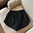 Comfy High-Waisted Lace-Up Summer Shorts for Women