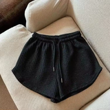 Comfy High-Waisted Lace-Up Summer Shorts for Women