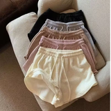 Comfy High-Waisted Lace-Up Summer Shorts for Women