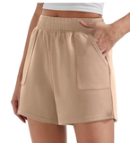 Comfy High-Waisted Summer Shorts with Pockets for Women