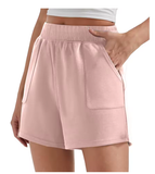 Comfy High-Waisted Summer Shorts with Pockets for Women