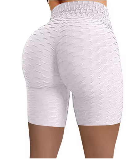 High-Waisted Sports Yoga Shorts for Women – Comfortable & Supportive Fit
