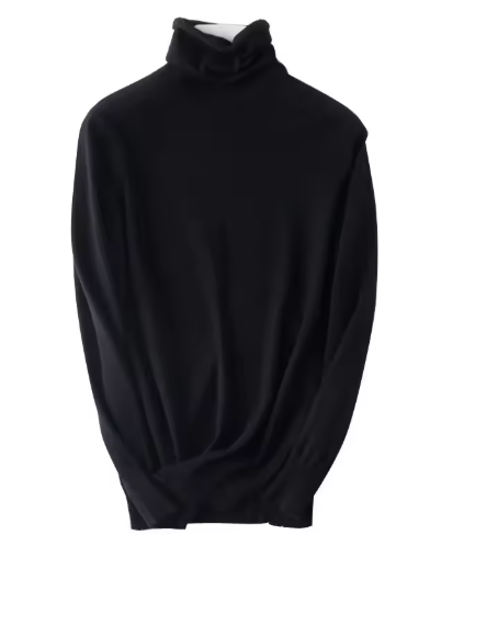 Autumn/Winter Turtleneck Slim Fit Women's Sweater – 2025 Korean Fashion Knit Pullover