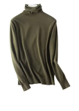 Autumn/Winter Turtleneck Slim Fit Women's Sweater – 2025 Korean Fashion Knit Pullover