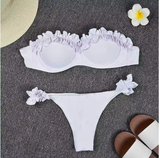Ruffled Micro Bikini Set – Chic Two-Piece Swimsuit for Women