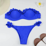 Ruffled Micro Bikini Set – Chic Two-Piece Swimsuit for Women