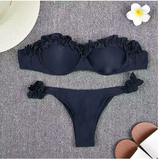 Ruffled Micro Bikini Set – Chic Two-Piece Swimsuit for Women
