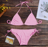 Women’s Thong Bikini Set – Sexy Bandage Style Swimwear for Summer
