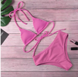 Sexy High-Cut Bikini Set – Bandage Style Swimwear in 4 Colors