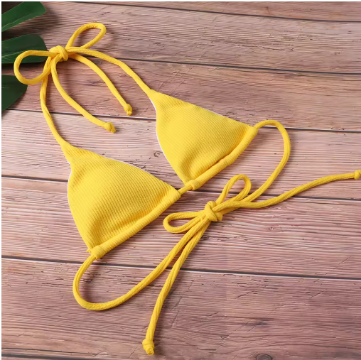 Sexy High-Cut Bikini Set – Bandage Style Swimwear in 4 Colors