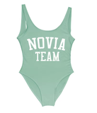 "La Novia" One-Piece Swimsuit – Perfect for the Bride and Her Team!