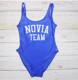 "La Novia" One-Piece Swimsuit – Perfect for the Bride and Her Team!