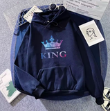 King & Queen Matching Hoodies – Cozy Style for Couples