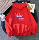 King & Queen Matching Hoodies – Cozy Style for Couples