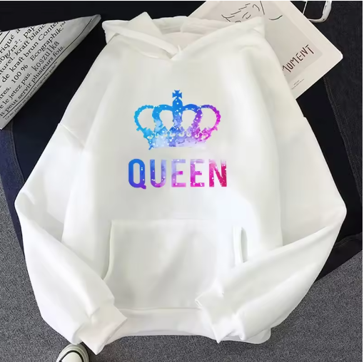 King & Queen Matching Hoodies – Cozy Style for Couples